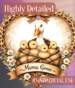 MAMA Goose Clipart Bundle - CraftNest - Digital Crafting and Art
