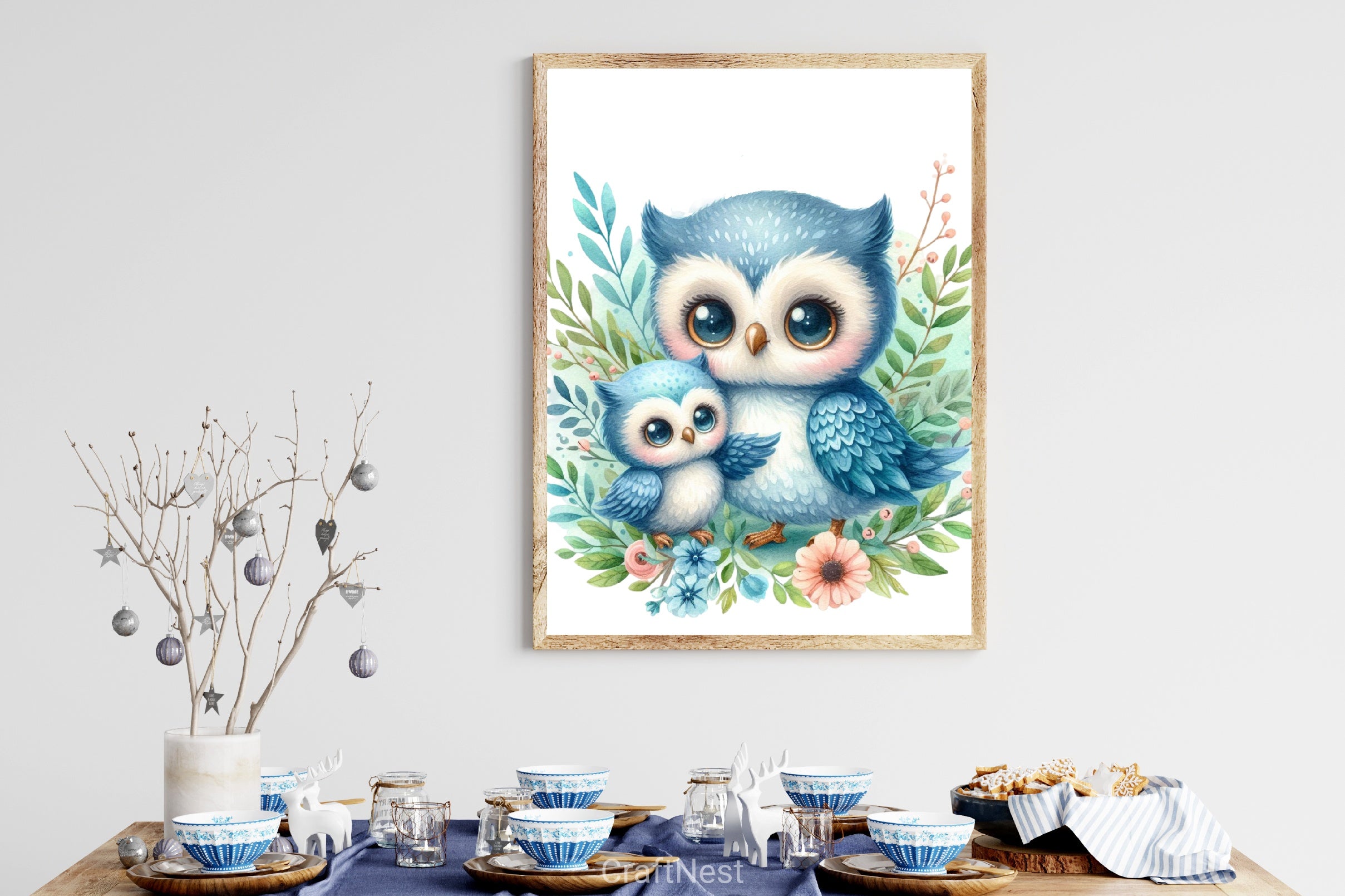 Mother's Day Owl Clipart Bundle - CraftNest - Digital Crafting and Art