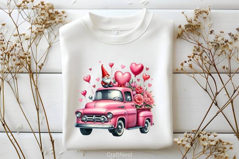 Valentine Car Clipart Bundle 2 - CraftNest - Digital Crafting and Art