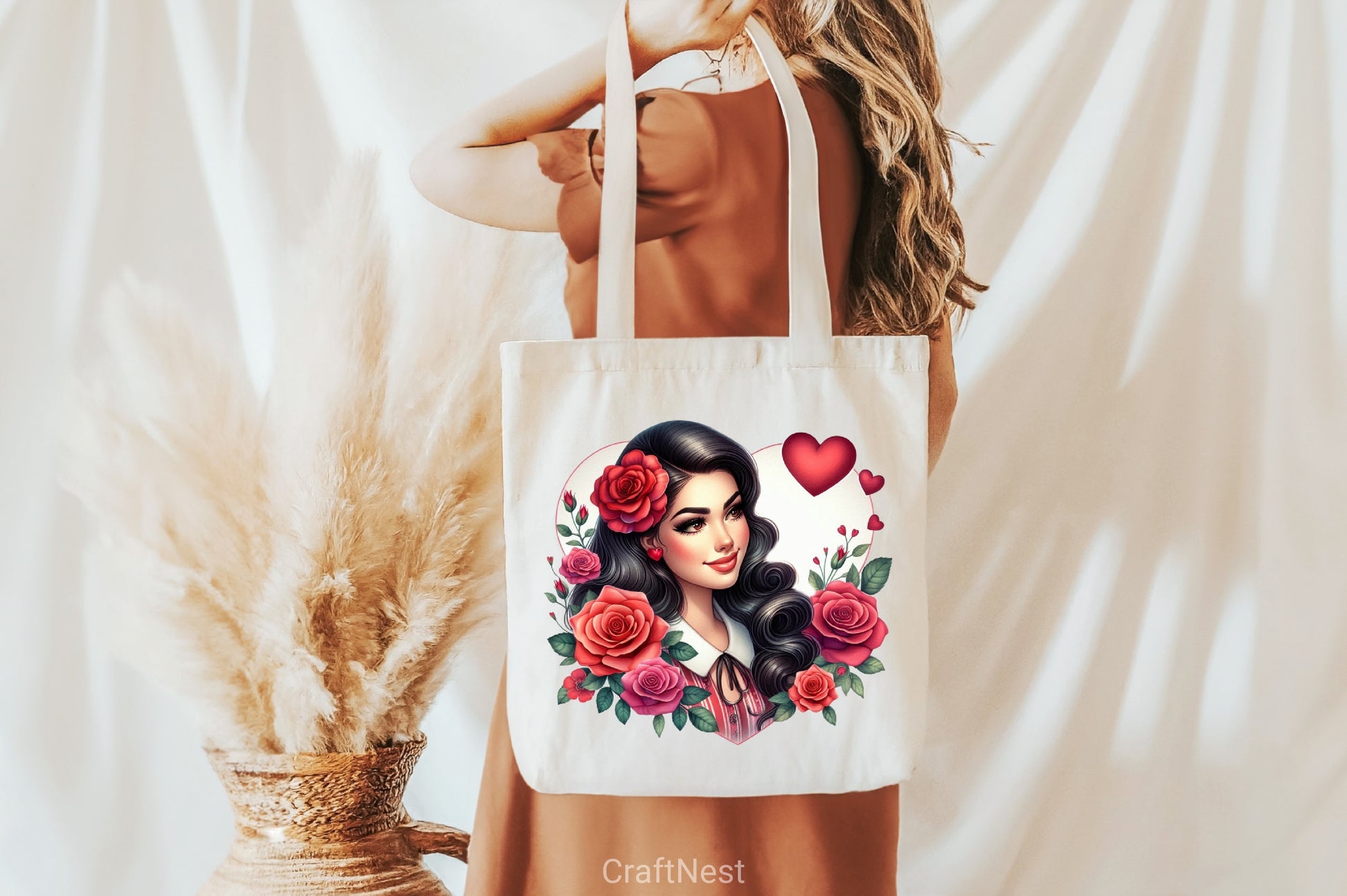 Valentine's Day Girl Clipart Bundle 4 - CraftNest - Digital Crafting and Art