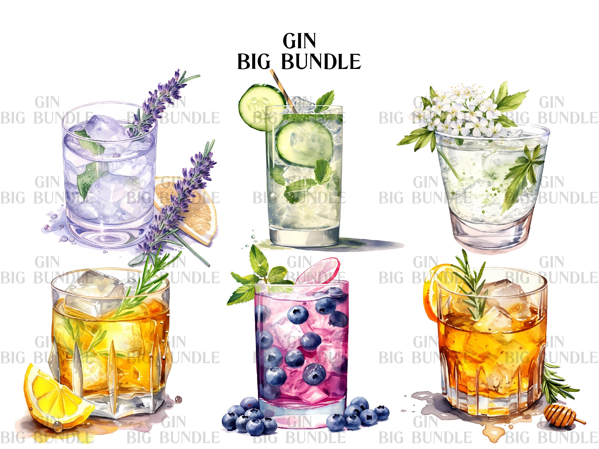 Gin Clipart - CraftNest