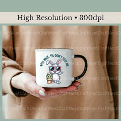 Rabbit Cactus Shirt Design Clipart Bundle - CraftNest - Digital Crafting and Art