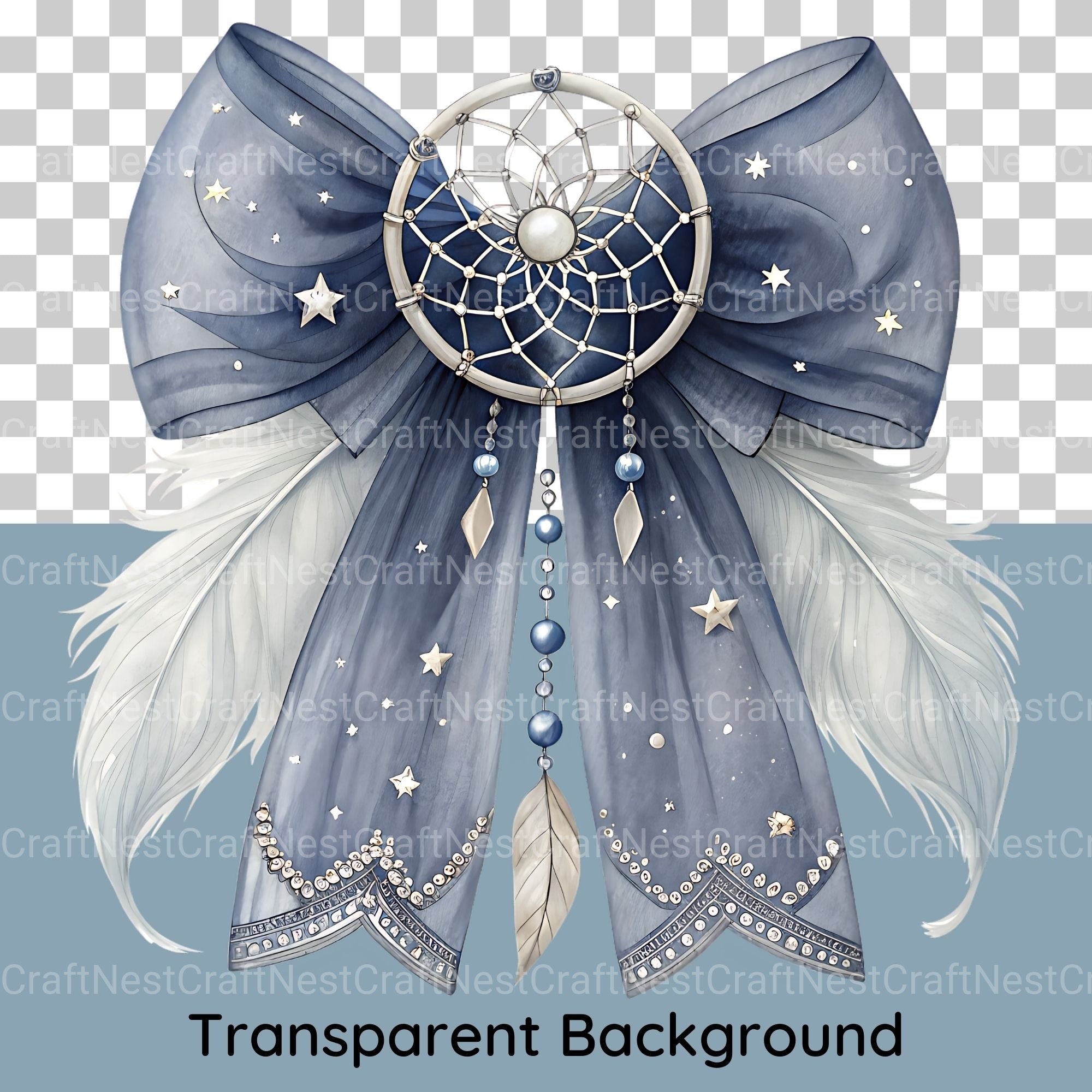 Dreamcatcher Bows Clipart Bundle - CraftNest - Digital Crafting and Art