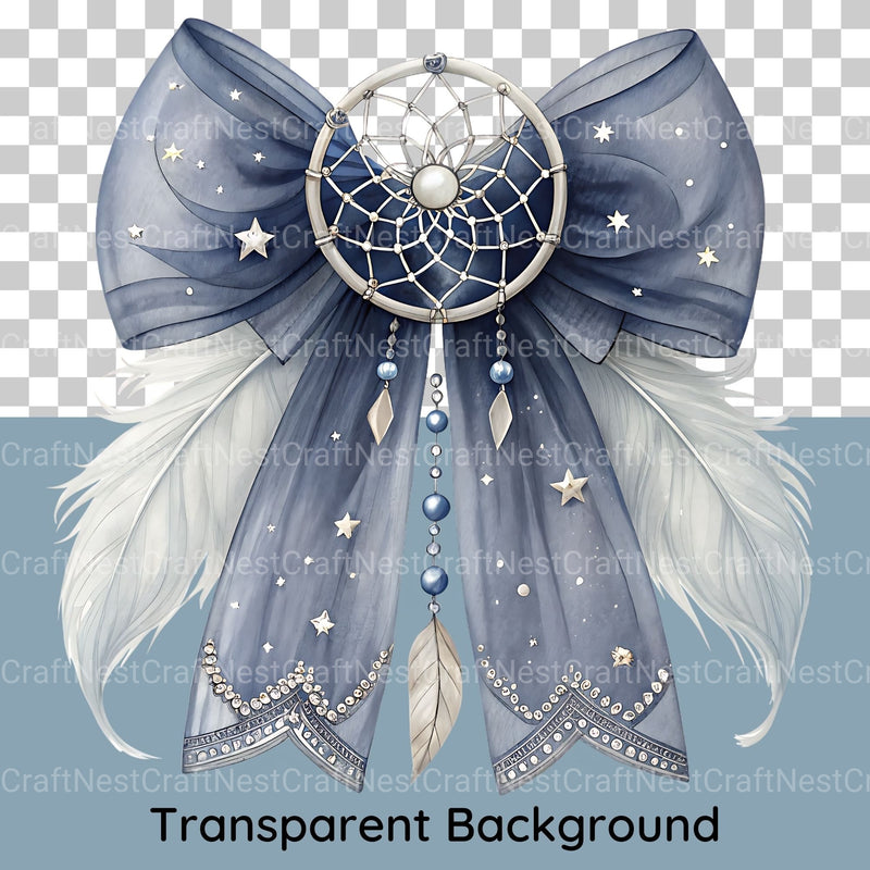 Dreamcatcher Bows Clipart Bundle - CraftNest - Digital Crafting and Art