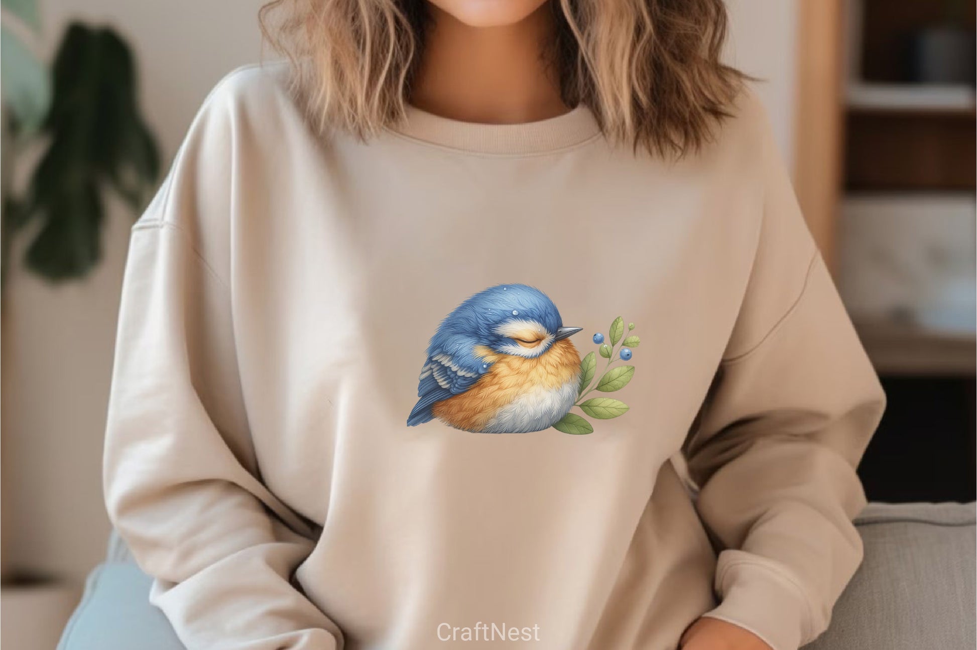 Sleepy Bird Clipart Bundle - CraftNest - Digital Crafting and Art