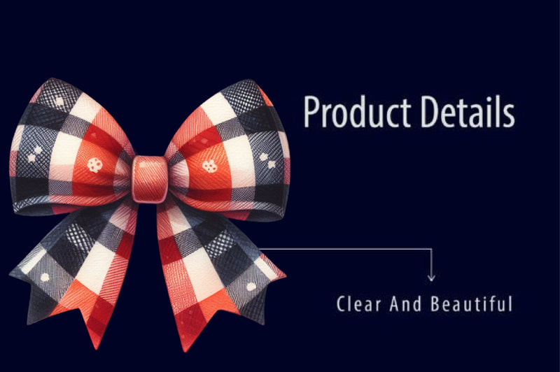 Watercolour Tartan & Plaid Bows Clipart Bundle - CraftNest - Digital Crafting and Art