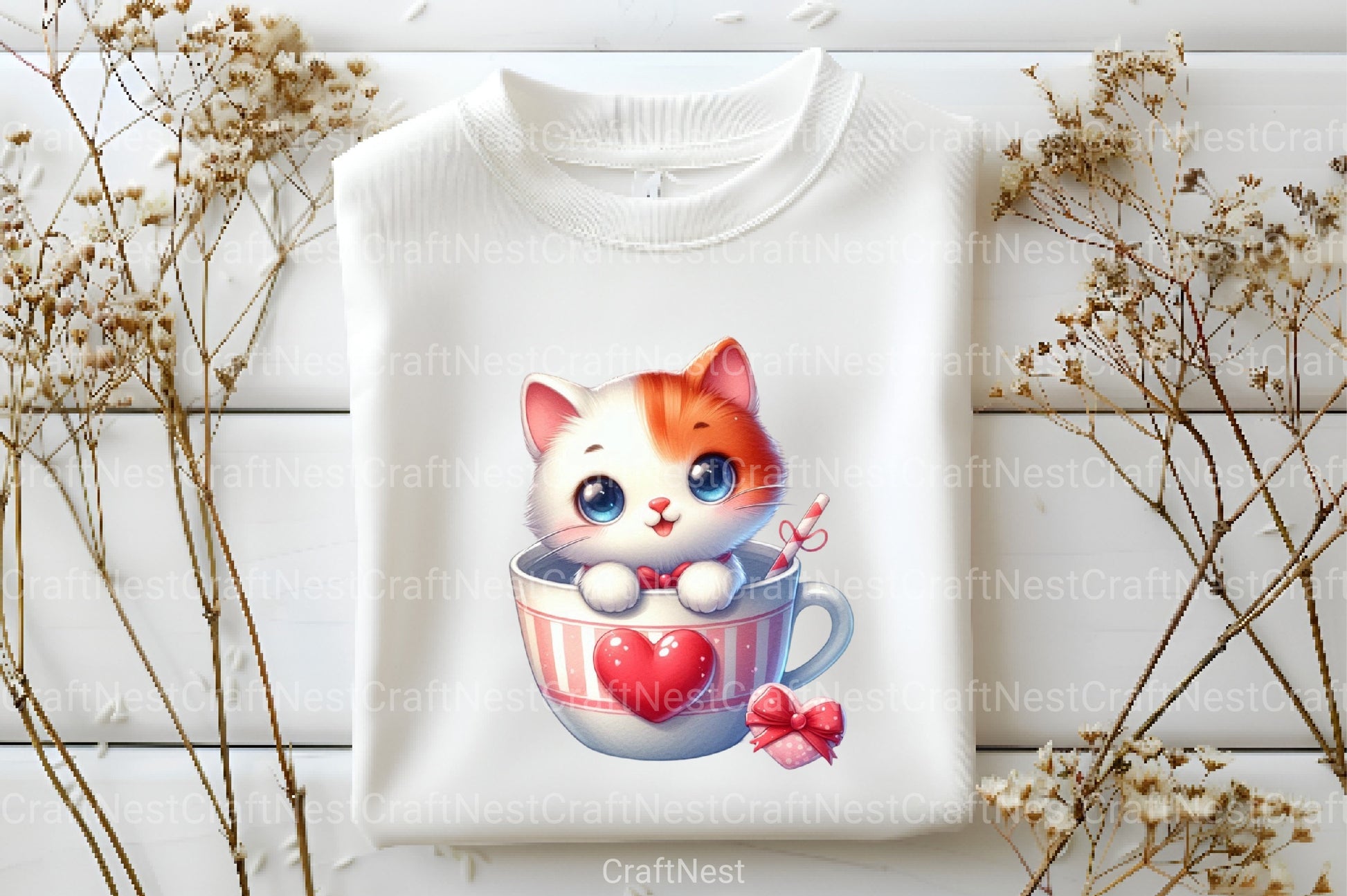 Valentine's Day Cute Cartoon Clipart Bundle - CraftNest - Digital Crafting and Art