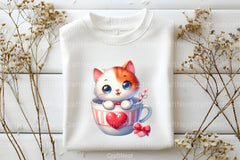 Valentine's Day Cute Cartoon Clipart Bundle - CraftNest - Digital Crafting and Art