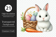 Easter Bunny Clipart Bundle 22 - CraftNest - Digital Crafting and Art