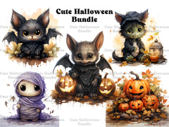 Cute Halloween Clipart - CraftNest