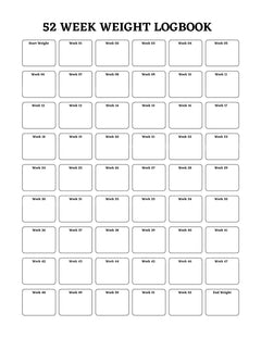 Customizable Fitness Planner Canva Template - CraftNest - Digital Crafting and Art