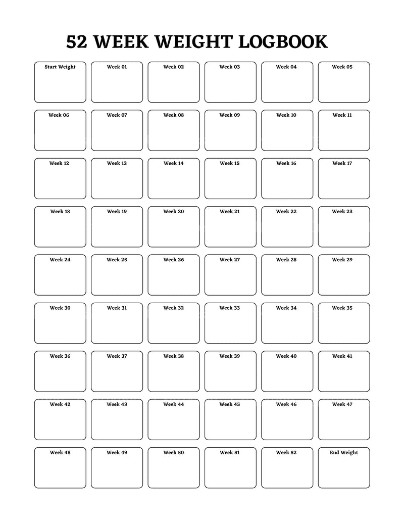 Customizable Fitness Planner Canva Template - CraftNest - Digital Crafting and Art