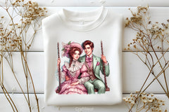 Valentine Romantic Couple Clipart Bundle 3 - CraftNest - Digital Crafting and Art