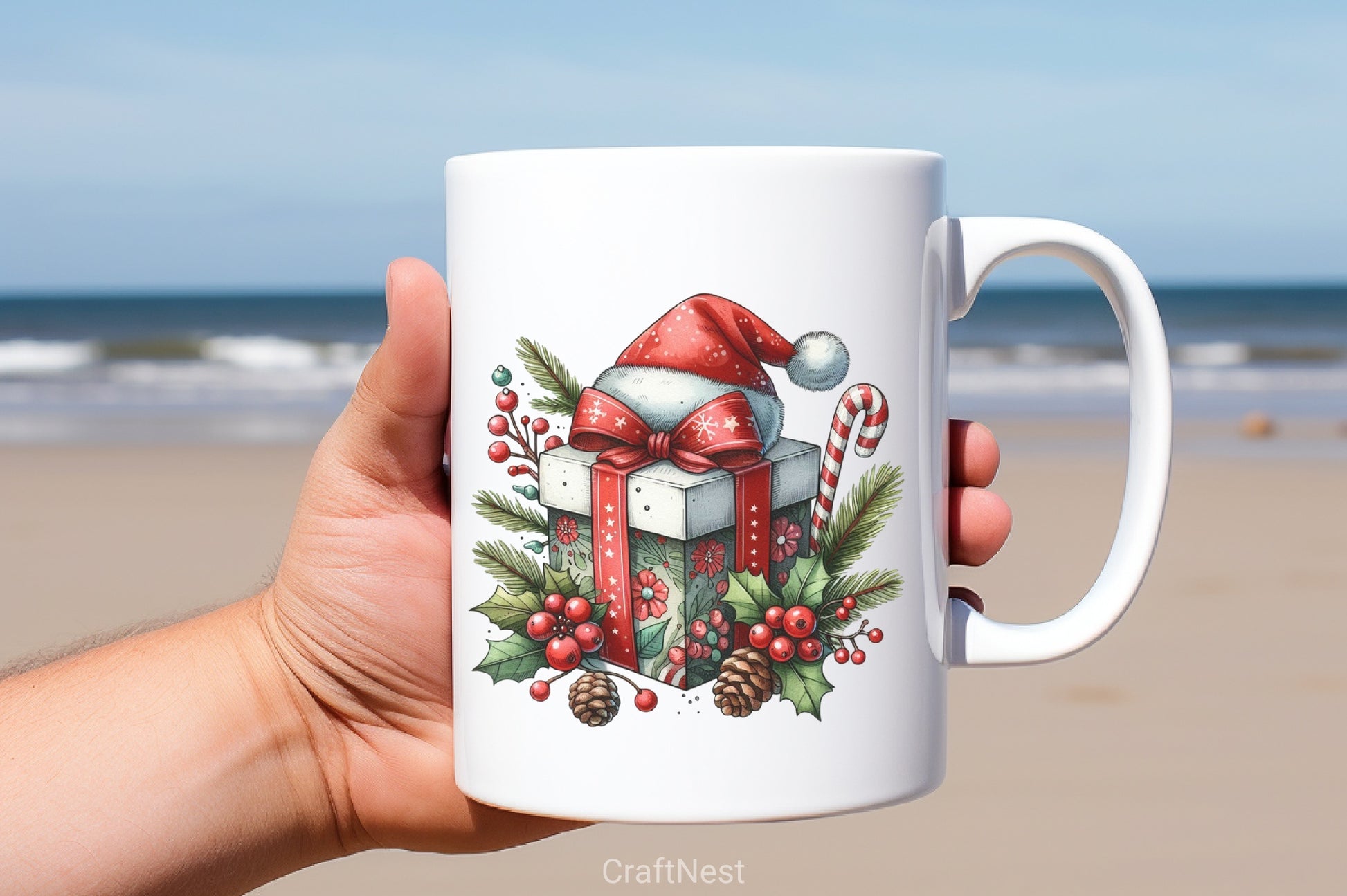 Christmas Gift Box Clipart Bundle - CraftNest - Digital Crafting and Art