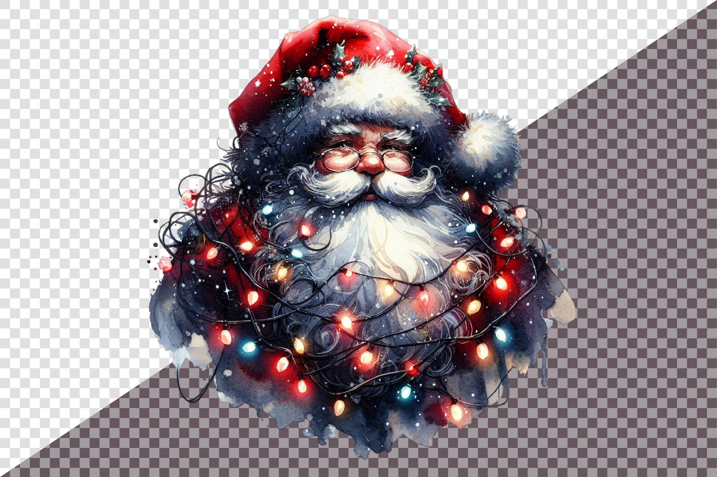 Dark Santa Claus Clipart Bundle - CraftNest - Digital Crafting and Art