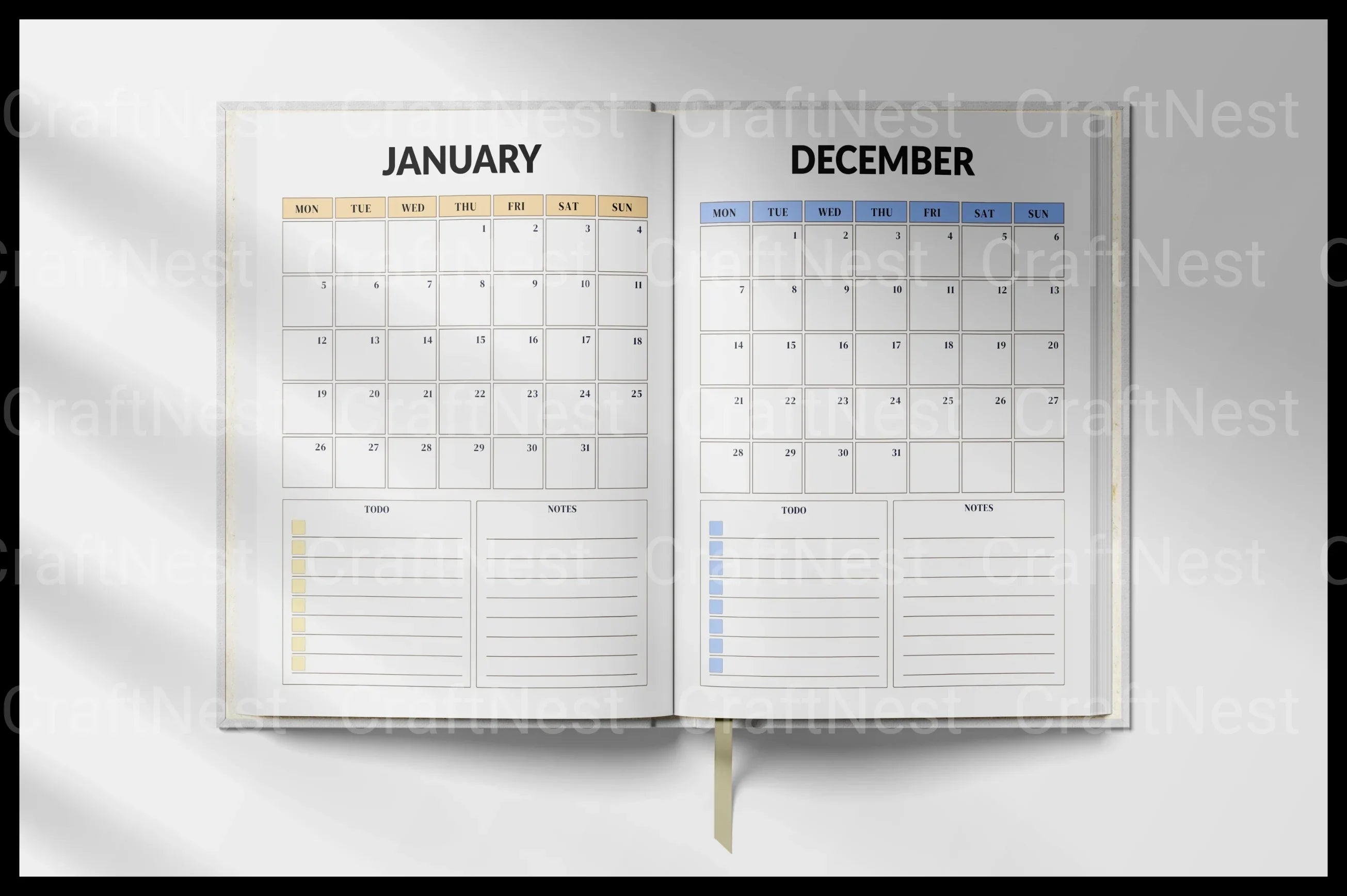Reading Planner Guide - CraftNest - Digital Crafting and Art