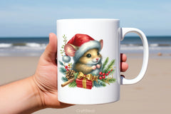 Christmas Mouse Clipart Bundle - CraftNest - Digital Crafting and Art