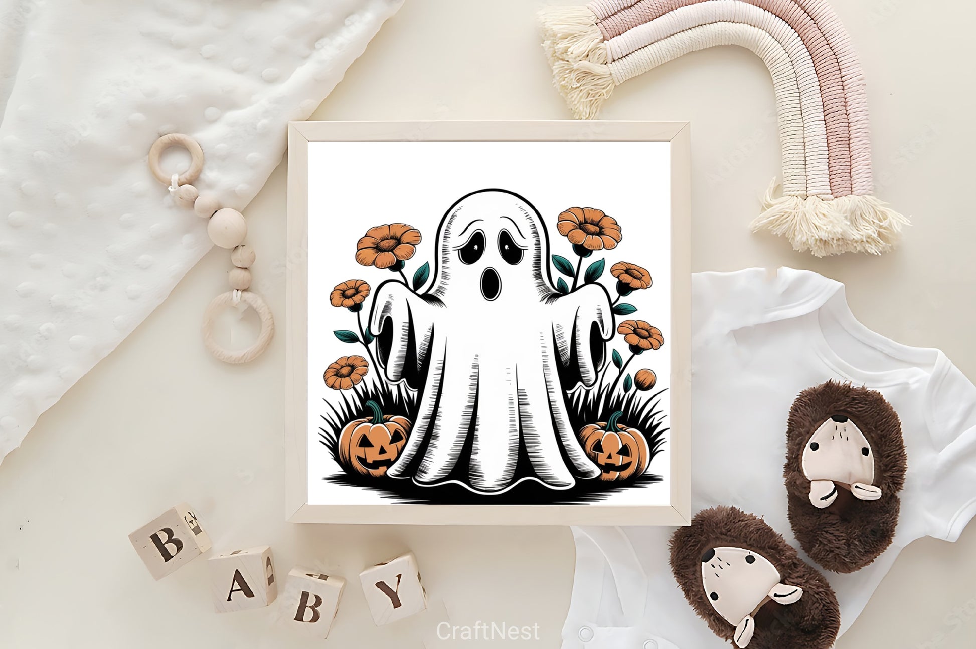 Halloween Ghost Clipart Bundle 10 - CraftNest - Digital Crafting and Art