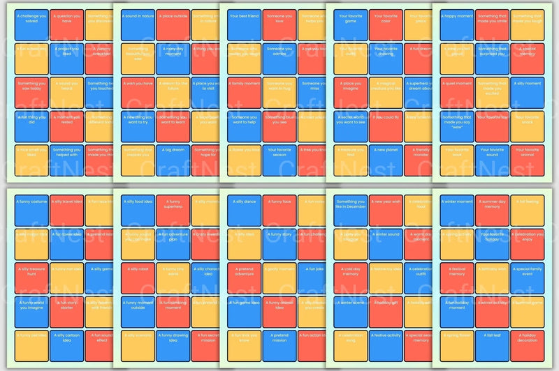 Little Genius Idea Cards for Creative Learning - CraftNest - Digital Crafting and Art