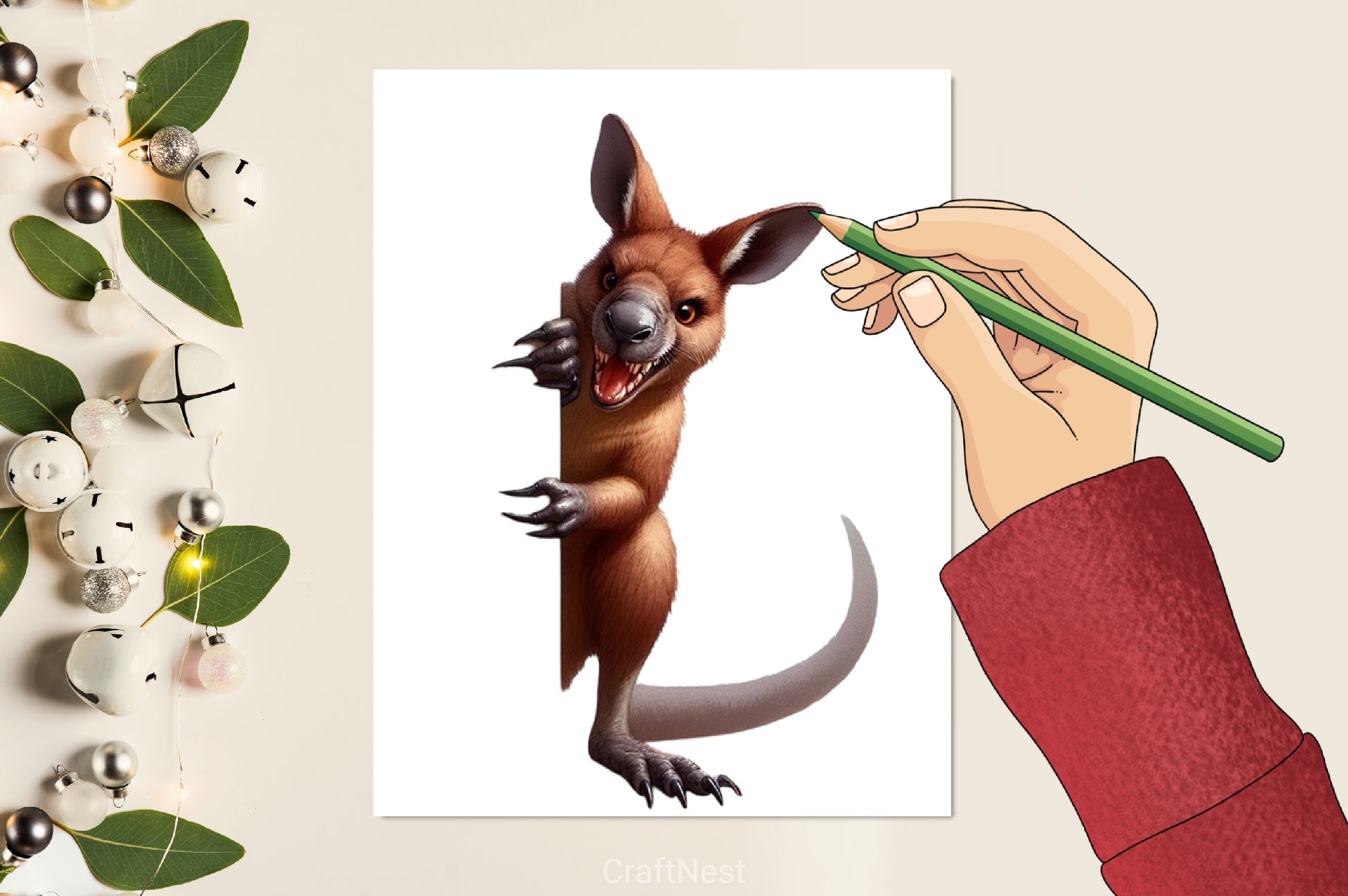 Animals Peeking Clipart Bundle - CraftNest - Digital Crafting and Art