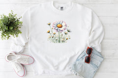 Daisy Flower Clipart Bundle 5 - CraftNest - Digital Crafting and Art