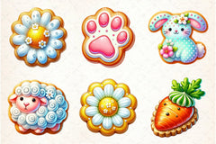 Easter Biscuit Clipart Bundle - CraftNest - Digital Crafting and Art