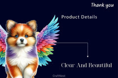 Dog With Angel Wings Clipart Bundle - CraftNest - Digital Crafting and Art