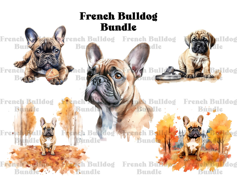 French Bulldog Clipart - CraftNest