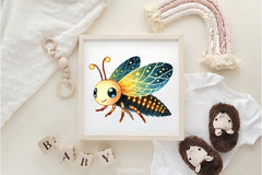 Cute Insects Clipart Bundle - CraftNest - Digital Crafting and Art