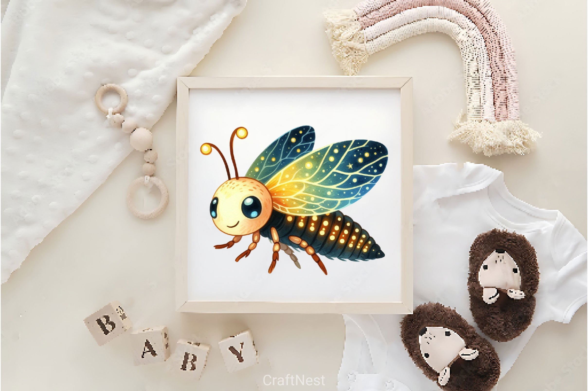 Cute Insects Clipart Bundle - CraftNest - Digital Crafting and Art