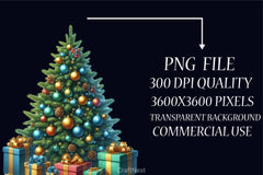 Christmas Tree Balls Clipart Bundle - CraftNest - Digital Crafting and Art