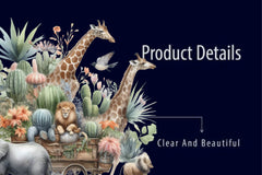 Safari Baby Animals Clipart Bundle - CraftNest - Digital Crafting and Art