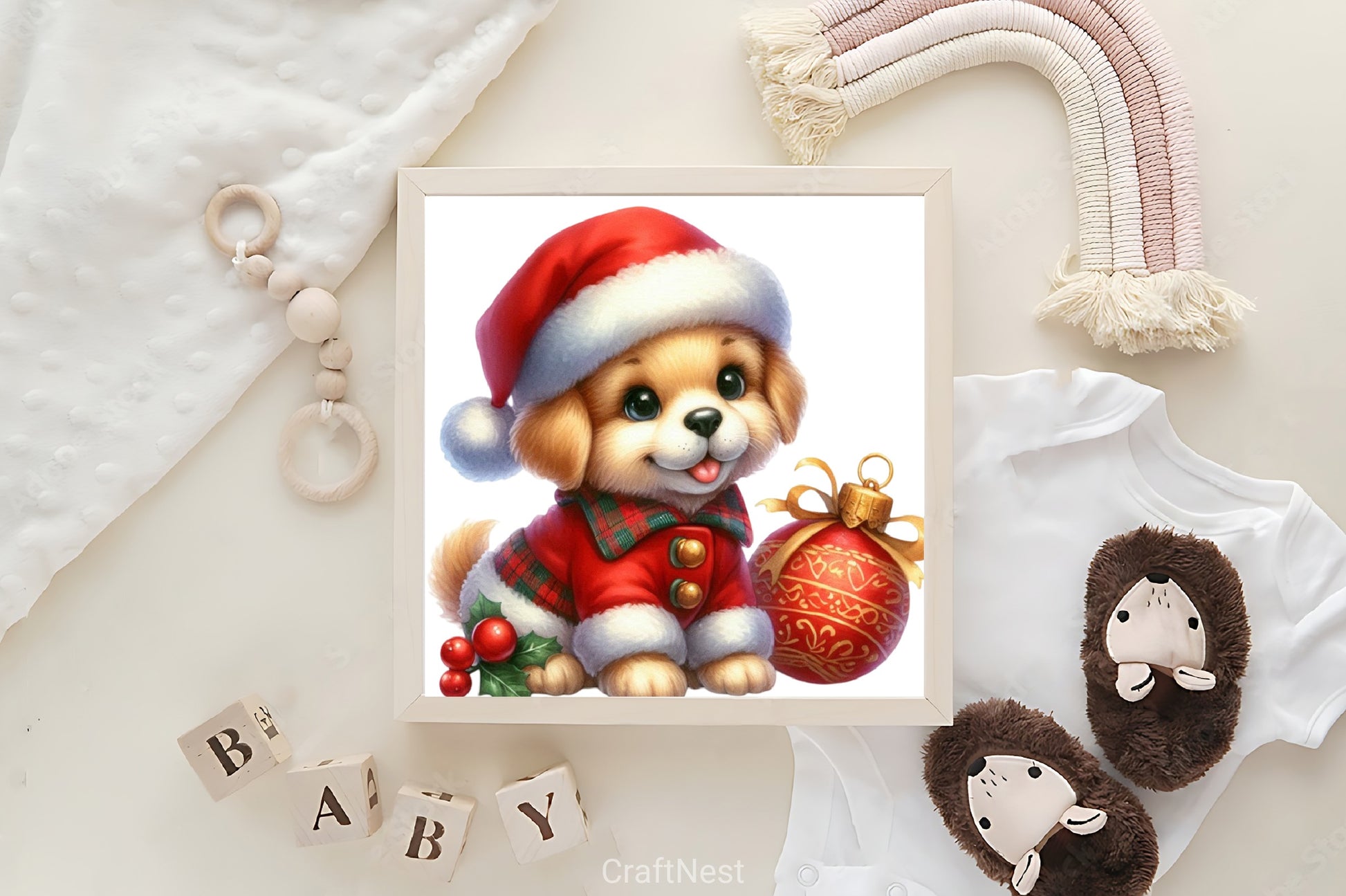 Christmas Dog Clipart Bundle 5 - CraftNest - Digital Crafting and Art