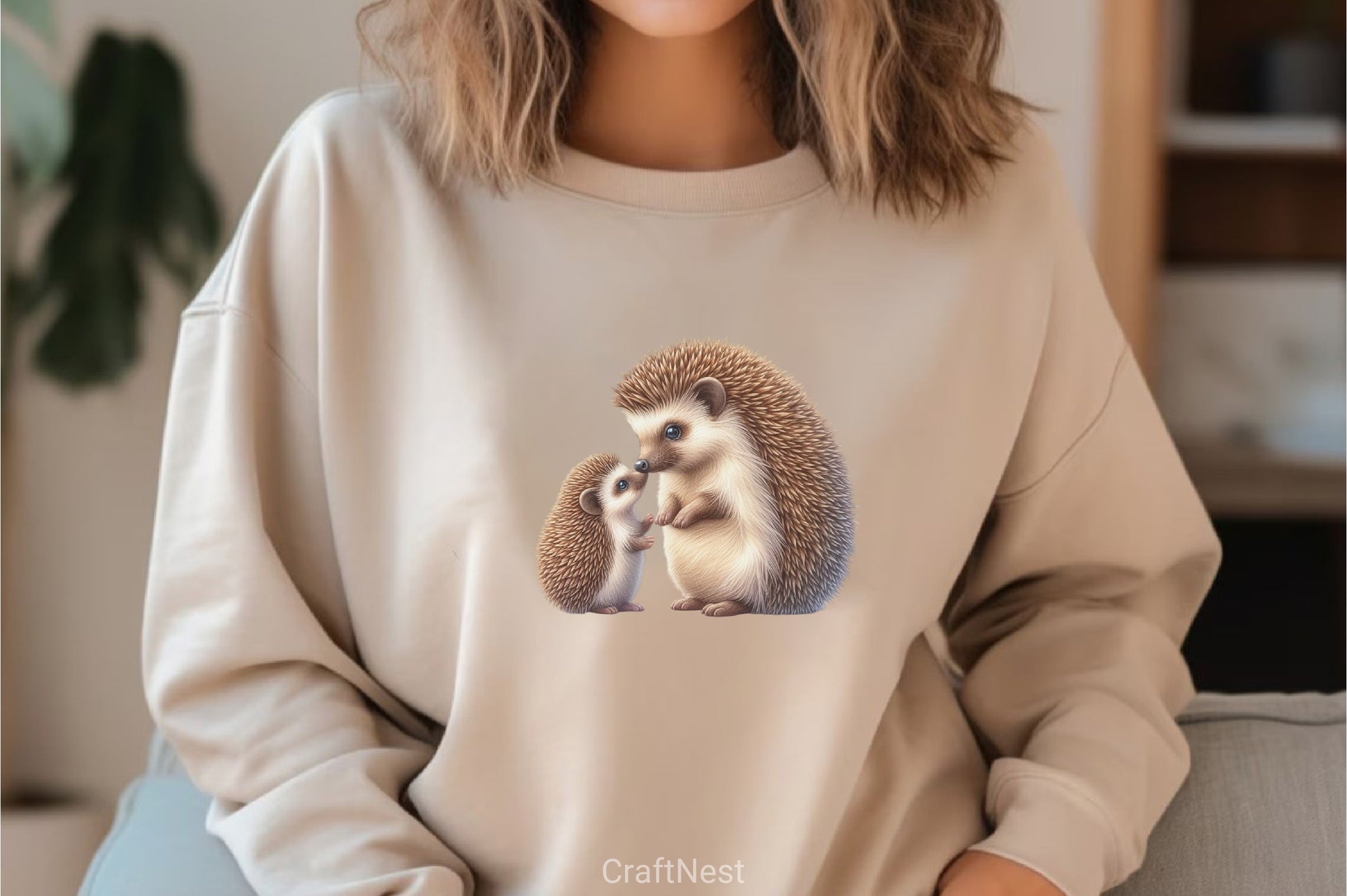 Hedgehog Family Clipart Bundle - CraftNest - Digital Crafting and Art