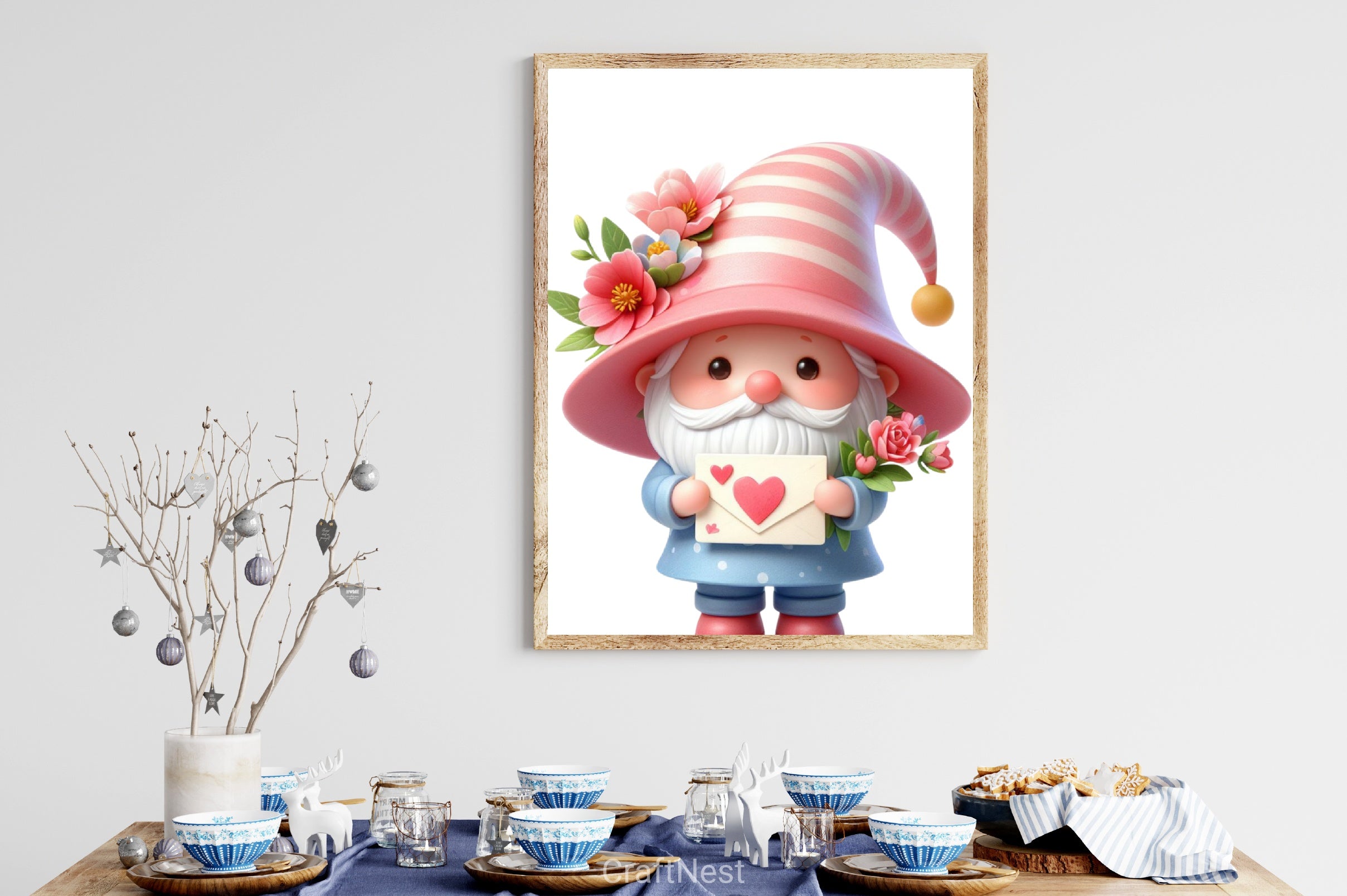 Mother's Day Gnome Clipart Bundle 3 - CraftNest - Digital Crafting and Art