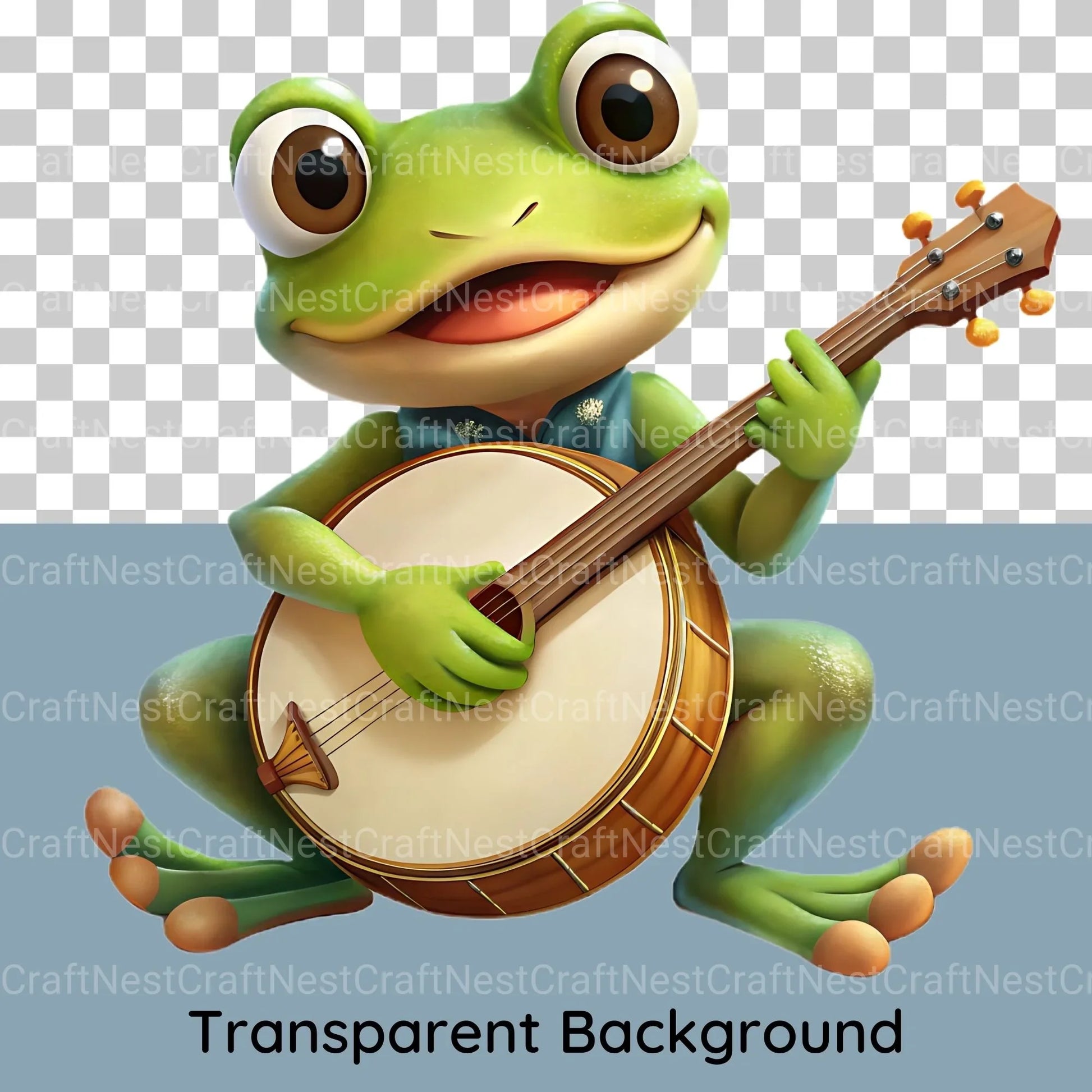 Frogs Clipart Bundle 2 - CraftNest - Digital Crafting and Art