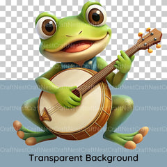 Frogs Clipart Bundle 2 - CraftNest - Digital Crafting and Art