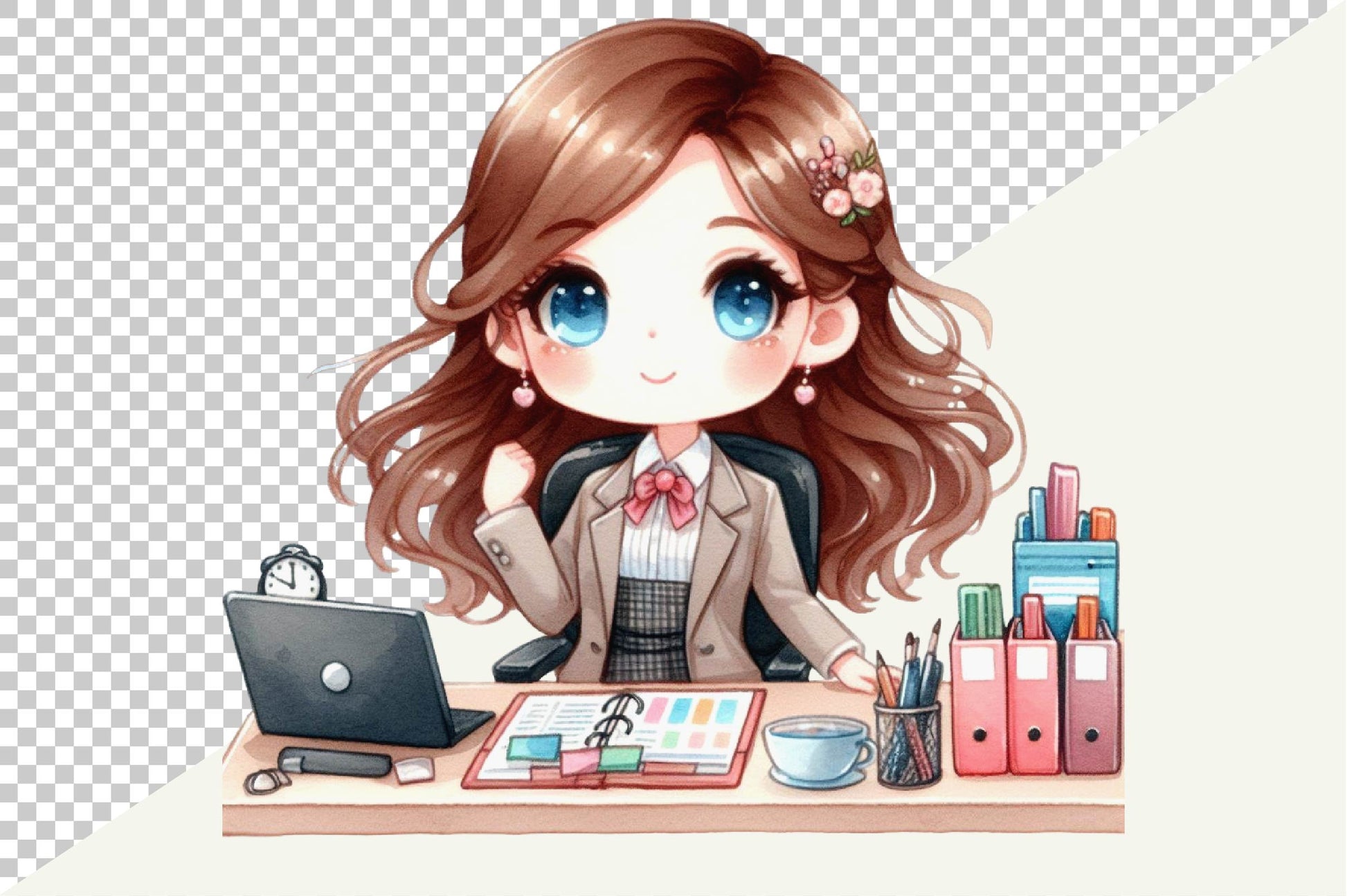 Office Lady Clipart Bundle - CraftNest - Digital Crafting and Art