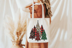 Christmas Tree Buffalo Plaid Clipart Bundle - CraftNest - Digital Crafting and Art