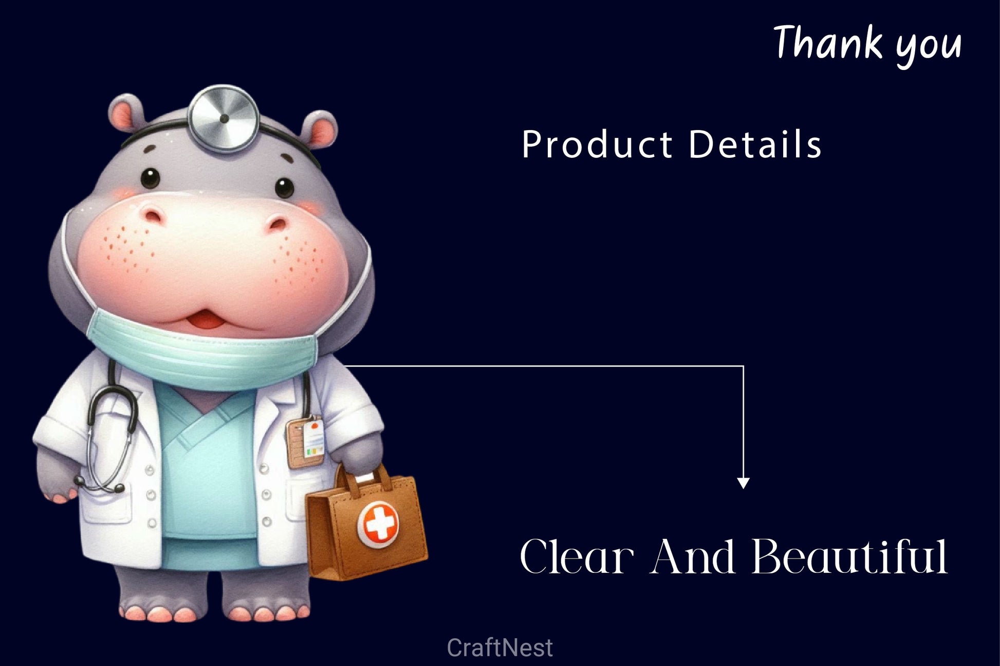 Safari Animals Nurse Clipart Bundle - CraftNest - Digital Crafting and Art