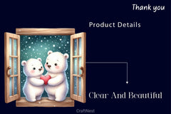 Couple Animals At The Window Clipart Bundle - CraftNest - Digital Crafting and Art