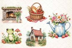 Warm Spring Clipart Bundle - CraftNest - Digital Crafting and Art