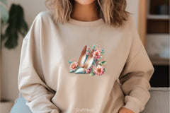 Vintage Floral Heels Clipart Bundle - CraftNest - Digital Crafting and Art