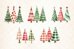 Christmas Tree Clipart Bundle 15 - CraftNest - Digital Crafting and Art