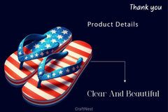 American Flip Flops Clipart Bundle - CraftNest - Digital Crafting and Art