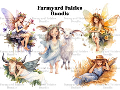 Farmyard Fairies Clipart - CraftNest