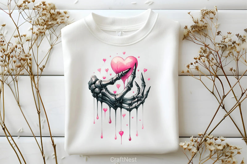 Valentine Skeleton Clipart Bundle - CraftNest - Digital Crafting and Art