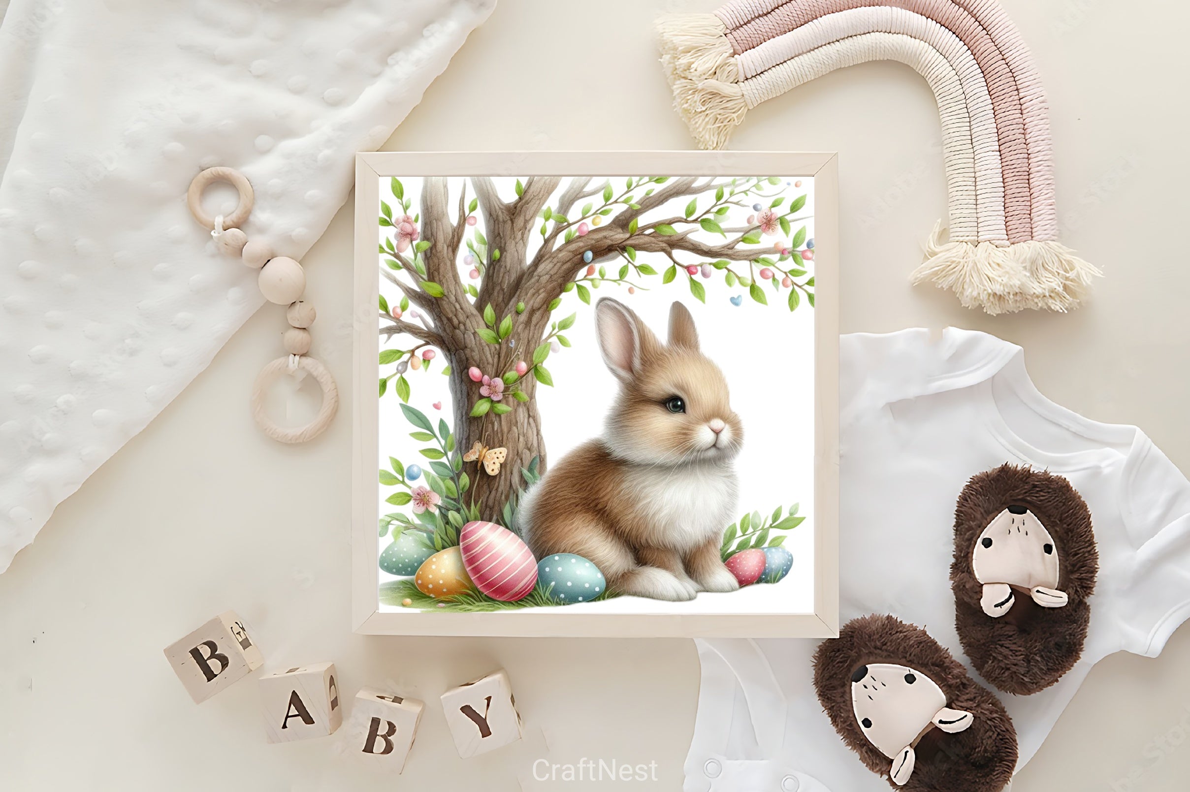 Easter Bunny Clipart Bundle 55 - CraftNest - Digital Crafting and Art