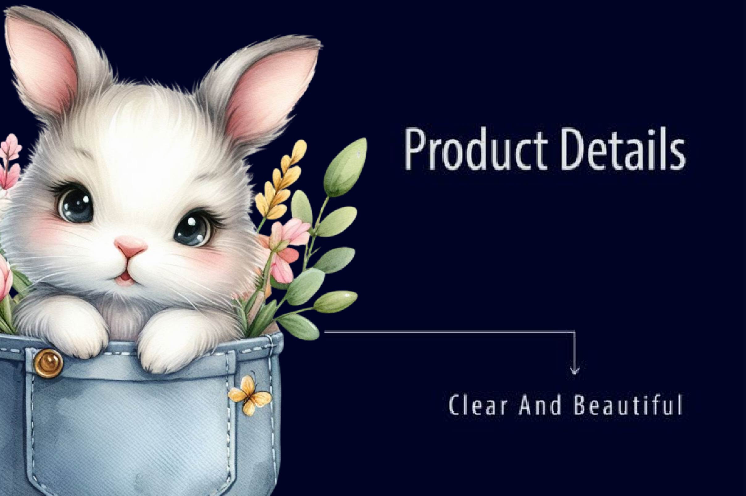 Bunny Pocket Shirt Clipart Bundle - CraftNest - Digital Crafting and Art