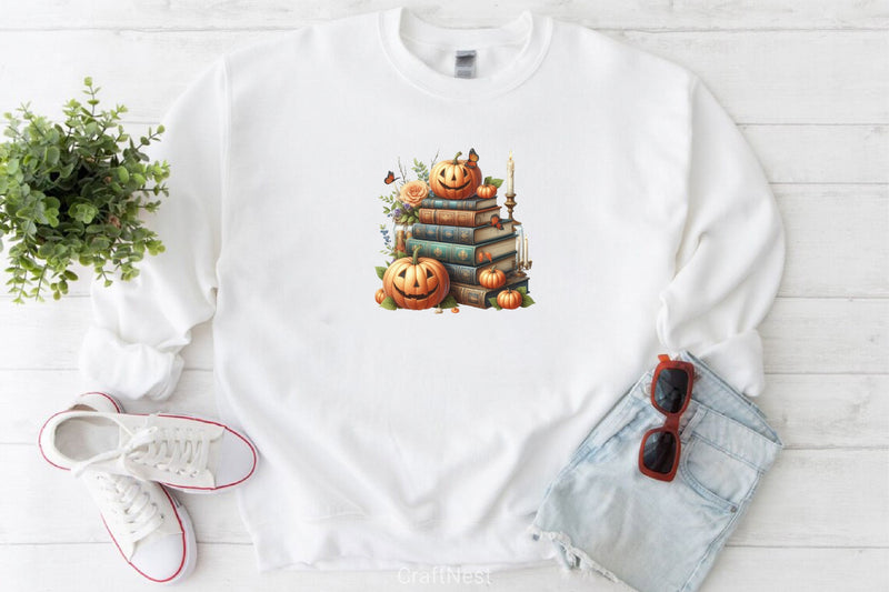 Halloween Books Clipart Bundle - CraftNest - Digital Crafting and Art